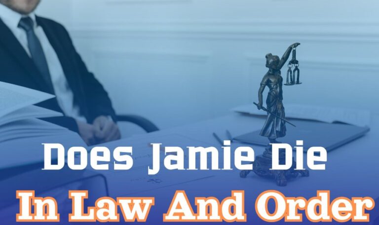 Does Jamie Die In Law And Order